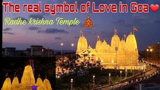 Radha krishna Temple 🛕  Birla temple 🛕  Goa 