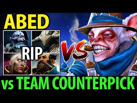 Insane Micro Meepo GOD by Abed vs Team Counterpick Dota 2 7.06 MMR Gameplay