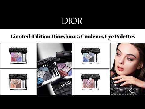 Palette Preview! DIOR Limited Edition Diorshow 5 Couleurs Eye Palettes