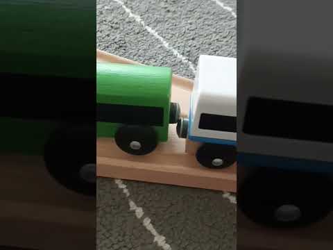 kereta kayu/ woodtrain/ tren de madera IKEA