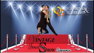 TANGO Show sequence Secuencia corrida, boleos, efectos... Tango ESCENARIO Georgina&Oscar Mandagaran