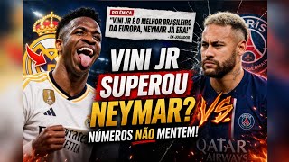 ACABOU A DISCUSSÃO? Vinícius Júnior É MAIOR QUE Neymar Jr. NA EUROPA! 😳