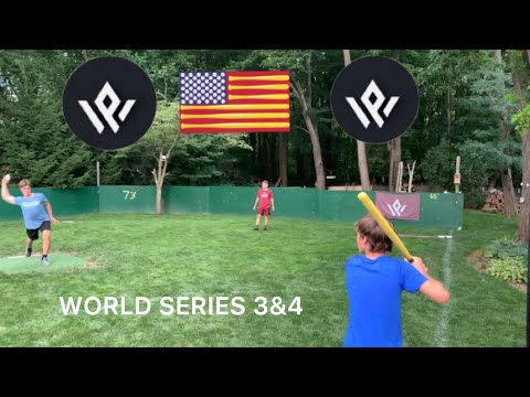 World Series Games 3&4 Hot Rods vs Sleepers 2020 Pro Wiffle