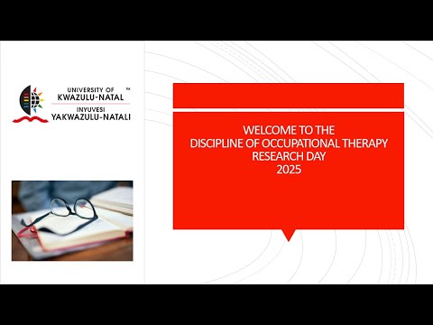 DISCIPLINE OF OCCUPATIONAL THERAPY RESEARCH DAY 2025