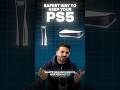Safest way to keep your PS5 | Horizontal or Vertical? #playstation5 #ps5 #gaming #tipsandtricks