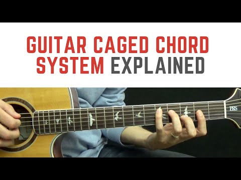 Guitar CAGED Chord System Explained 🎸🎶