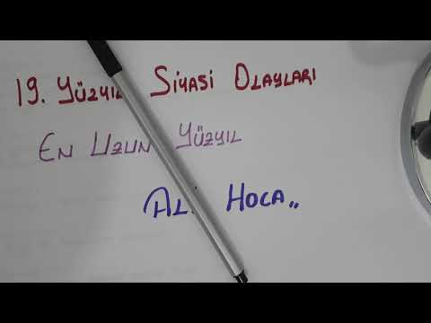 10 Dk'da Osmanlı Dağılma Dönemi - En Uzun Yüzyıl - Önemli Konular-5(Açıklama Kısmını Oku)