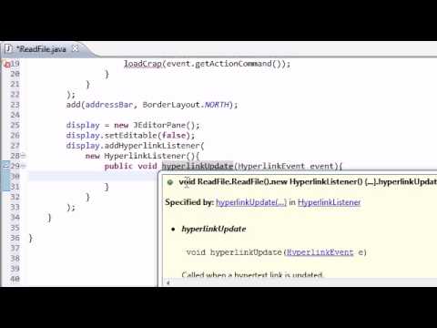 Intermediate Java Tutorial - 35 - Building the GUI