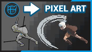 Making an Animation for my 3D Pixel Art Game