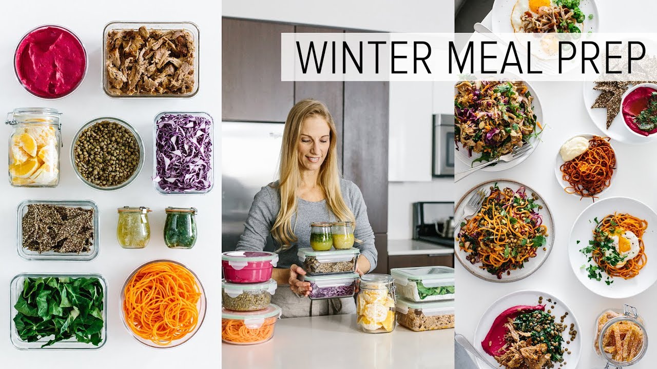 MEAL PREP for WINTER | healthy recipes + PDF guide