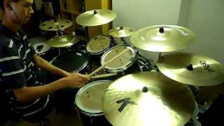 drum cover - Fee - Arms that hold the universe