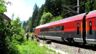 preview picture of video 'RailJet ÖBB'