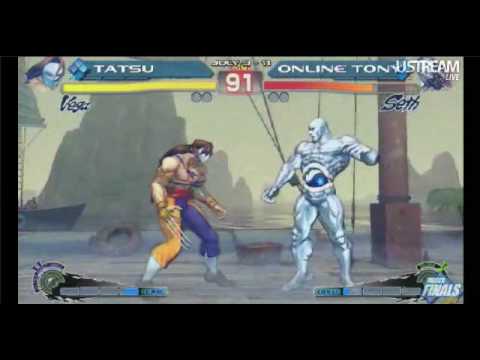 |EVO2010| SSF4 - Tatsu (Claw) vs. Online Tony (Seth) Semi-Finals