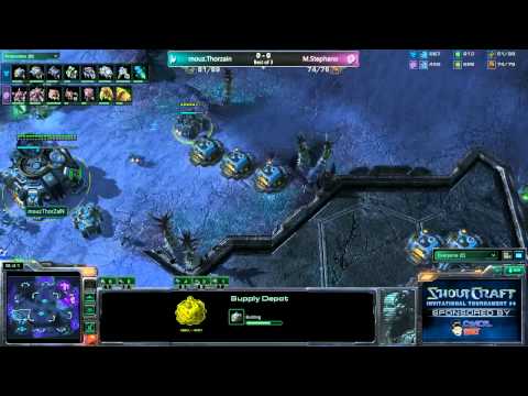► SHOUTcraft - SCi4 - RO8 : ThorZaIN vs Stephano G1