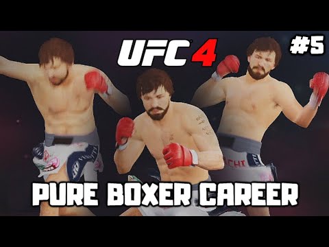 Can you beat career mode with only Boxing? UFC 4 Legendary Difficulty Career #5
