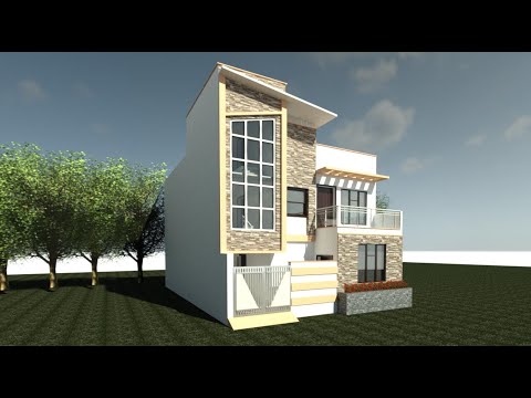 30 X 64 House Plan 2Bhk With Parking Ground First Floor 30 X 64 घर का नक्शा 1920sq ft