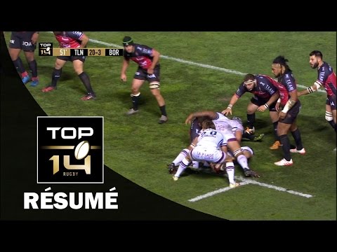 TOP 14 - Résumé Toulon-Bordeaux-Bègles: 37-10 - J13- Saison 2016/2017