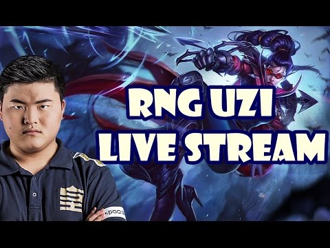 [ May 15, 2016 ] RNG Uzi - Vayne vs Ezreal  S6 live stream
