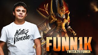 Dota 2 Stream: Na`Vi Funn1k - Legion Commander (Gameplay)