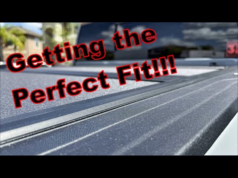 Adjusting your Bakflip Tonneau Cover for the perfect fit #gmc #sierra #silverado #chevy #bakflip