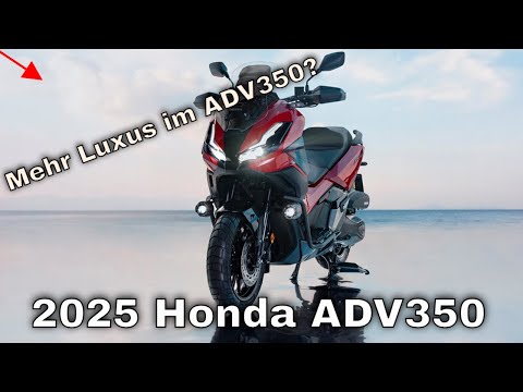 Honda ADV350 2025: More luxury and new colors for the adventure scooter!