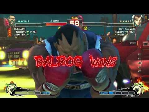 Super Street Fighter 4 AE: 2012 First to 5 Sets - PR Balrog (Ba) vs Hiro SenseiG (Ch)