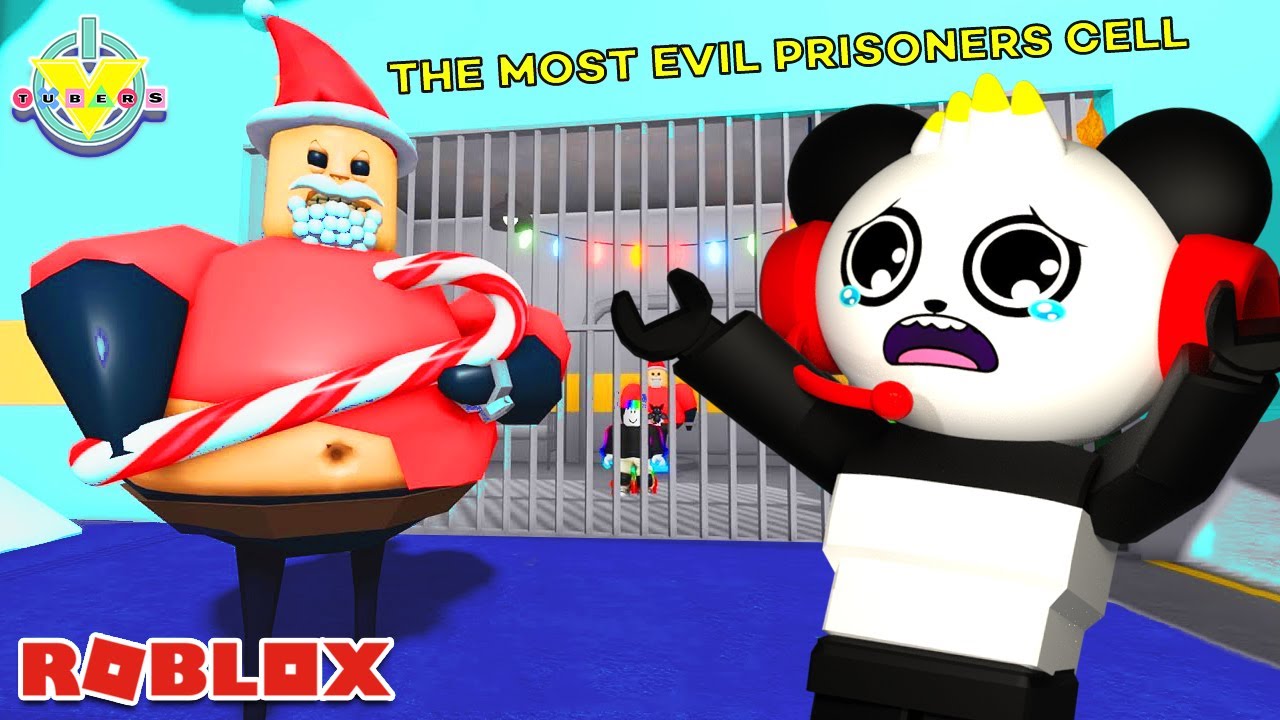 Santa's Prison Run ROBLOX ESCAPE!