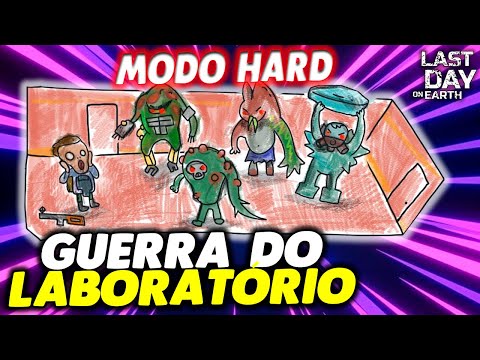 GUERRA DO LABORATÓRIO MODO HARD - Last Day On Earth