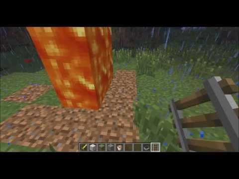 Tutorial of Minecraft #5 - Come creare un passaggio segreto con lava