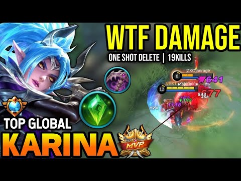 KARINA BEST BUILD 2023 | TOP GLOBAL KARINA GAMEPLAY | MOBILE LEGENDS✓