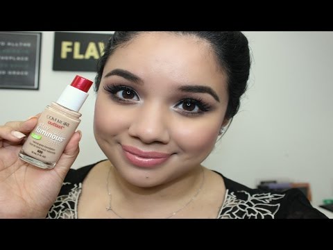 Cover Girl Outlast Stay Luminous Foundation Review + Demo Video
