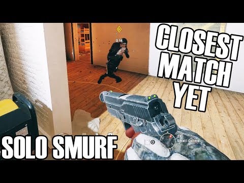 Solo Smurf: Last Match Of The Season - Rainbow Six Siege