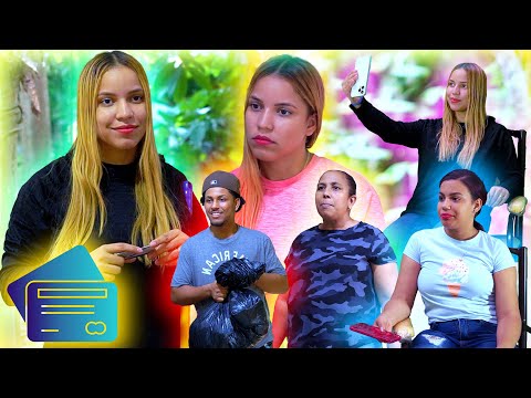 He gave his debit card to his cousin without imagining that she would do this.