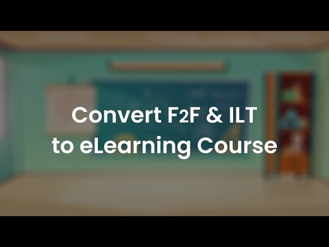 Converting Classroom Training to Online Courses