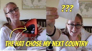I picked a country at random… here's where I'm traveling next! ✈️