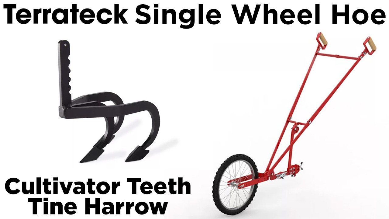 Cultivator Teeth/Tine Harrow Overview: Terrateck Wheel Hoe Tooling