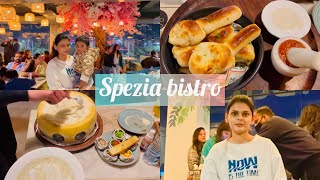 Spezia Bistro Noida l Lavish Cafe l Cheese Wheel Pasta