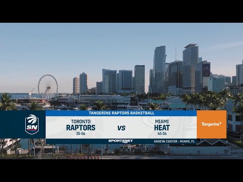 Tangerine Game Highlights: Raptors at Heat - April 14, 2024
