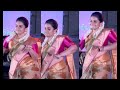 Tamil Serial Actress Sujitha Rare Saree Navel Slip