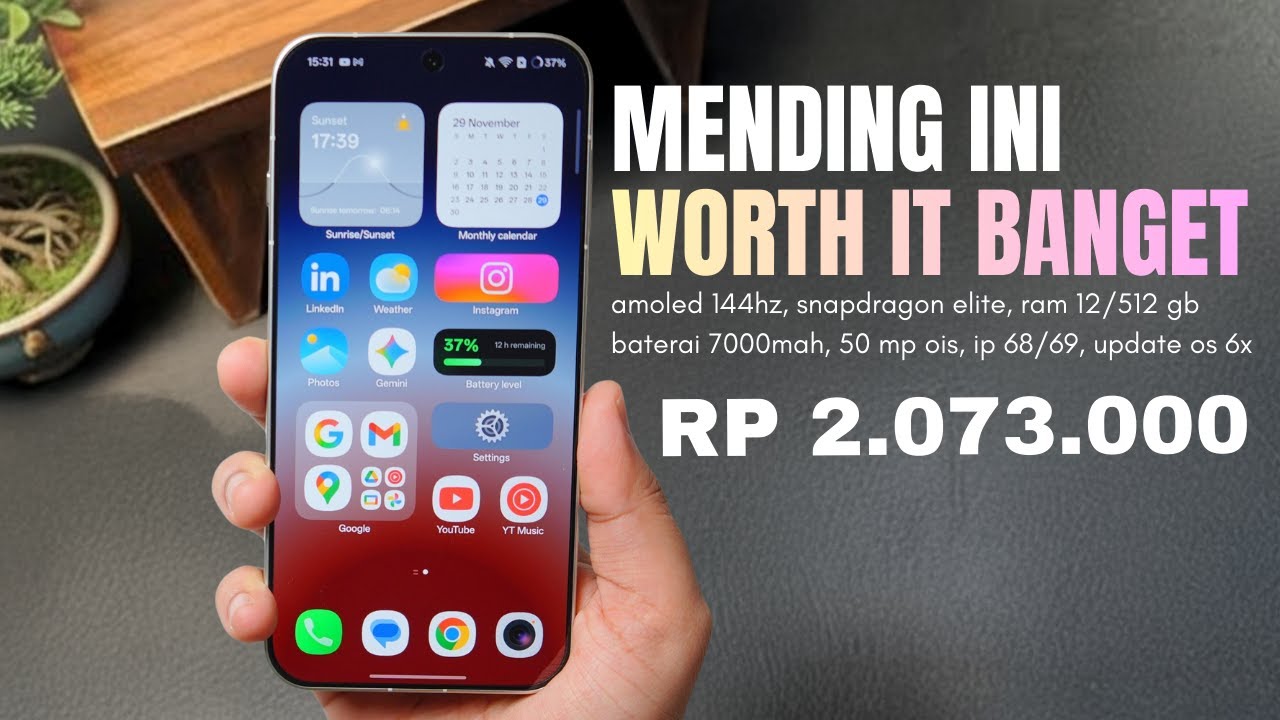 GAK ADA LAWAN‼️RAM 12/256 GB, 7000MAH - HP 2 JUTAAN TERBAIK SPEK TINGGI AKHIR TAHUN 2025