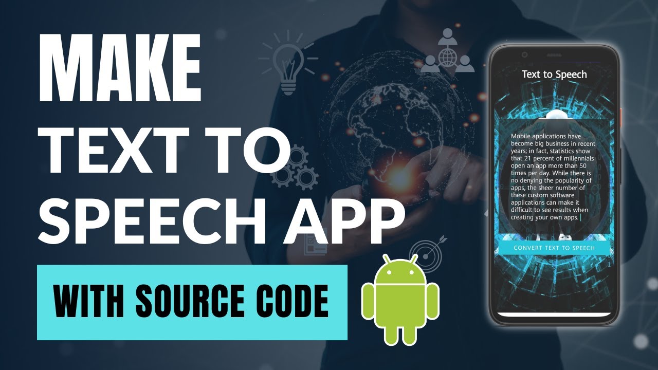 Android Text to Speech Tutorial Android Studio | How To Convert Text To Speech In Android Studio