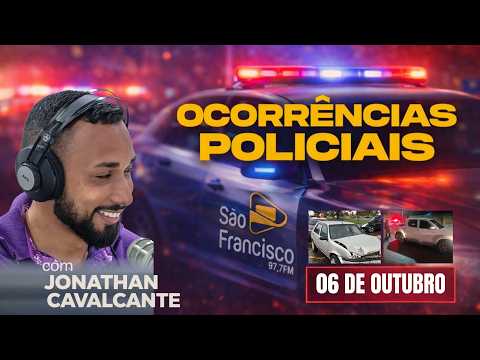 OCORRÊNCIAS POLICIAIS EM ANÁPOLIS |06/10/2026| Acidentes, roubo de carga, furto, ameaça e golpe