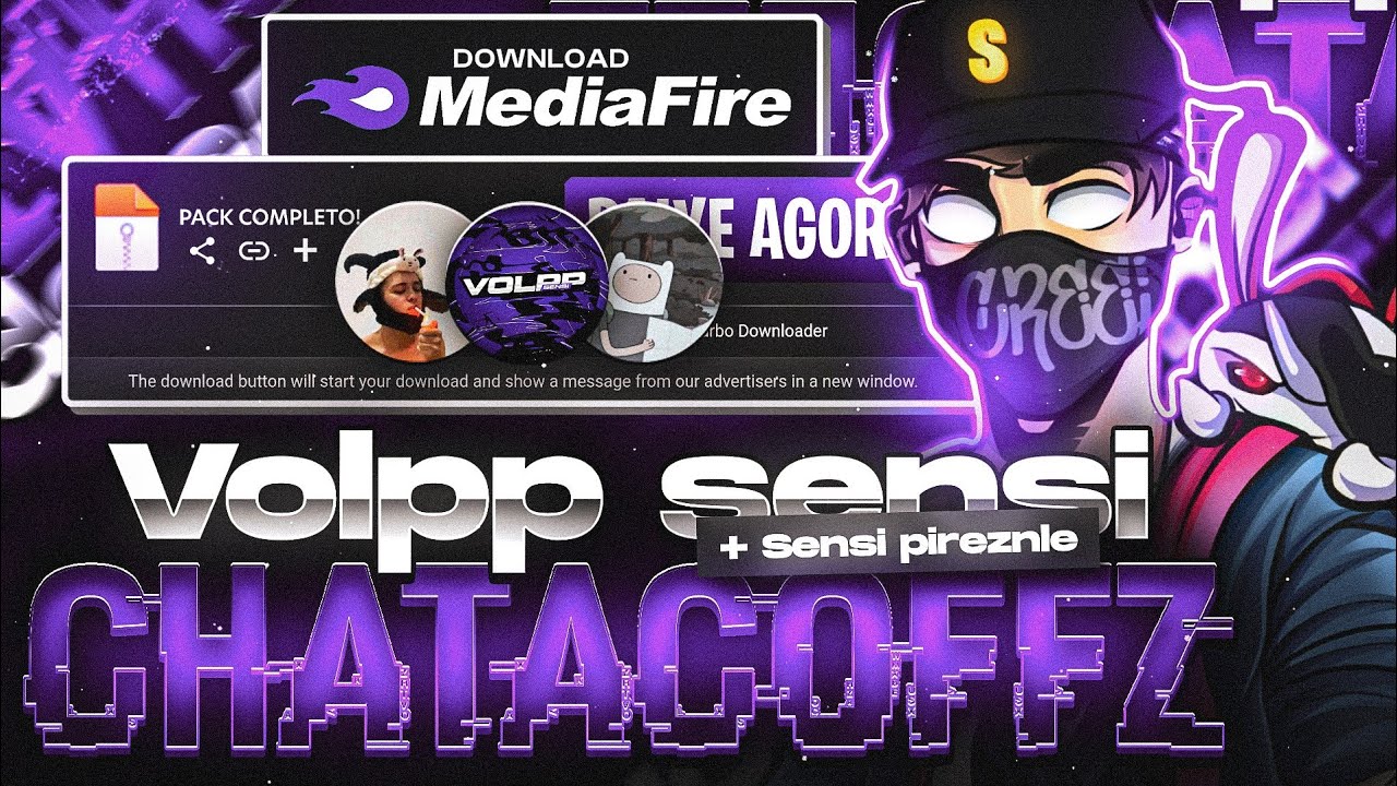 Novo!! PAINEL DO VOLPP SENSI 😈 SENSI do CHATACOFFZ - PACK do PIREZNLE - MELHOR SENSIBILIDADE