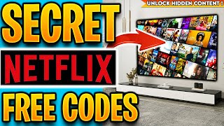 🔴FREE NETFLIX SECRET CODES FOR 2024 (UNLOCK EVERYTHING!)