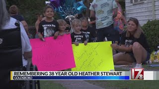 Vigil held for Goldsboro mom who was killed and later found dismembered