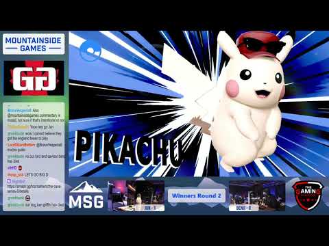 Jun (Palutena, Lucina) vs Benji (Pikachu) | Cave Series #6 Winners Round 2