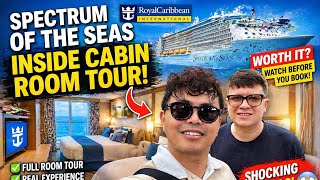 Spectrum of the Seas INTERIOR CABIN Review 😱 Better Than Expected? 皇家加勒比内舱开箱