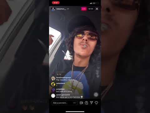 Babytron Goes Live Leaks New Music