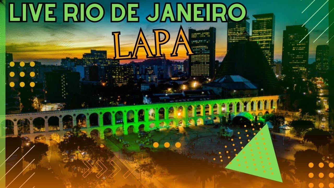 🛑AO VIVO NO RIO DE JANEIRO / BORA LAPIAR NA LAPA / LIVE IN RIO DE JANEIRO IRL Contents !!