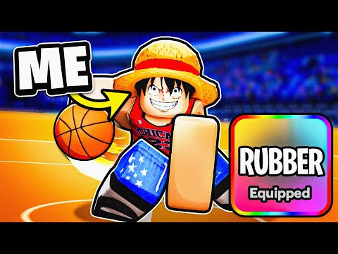 I FINALLY Got OP LUFFY Style in Roblox Basketball Zero